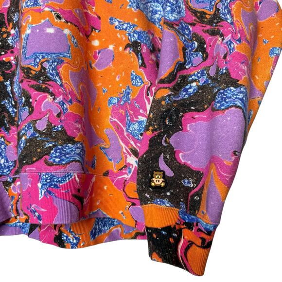 Teddy Fresh X MYFAWNWY MARBLE Crew Neck Sweatshirt - Picture 3 of 7